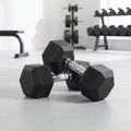 XTREXO Hex HXD250 pogumovaná činka 25 kg 3