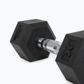 Pogumovaná činka XTREXO Hex HXD75 7,5 kg 8