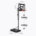 Basketbalový kôš OneTeam BH02 black OT-BH02 2