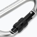 Salewa D-Shape Carbiner so skrutkou šedá 00-0000034102 3