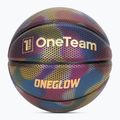 Basketbalová lopta OneTeam Basketball Holographic Black 2