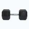 Pogumovaná činka XTREXO Hex 22,5 kg 7