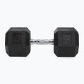 Pogumovaná činka XTREXO Hex 27,5 kg 7