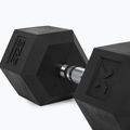 Pogumovaná činka XTREXO Hex 27,5 kg 8