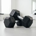 Pogumovaná činka XTREXO Hex 27,5 kg 3