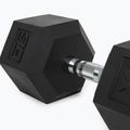 Pogumovaná činka XTREXO Hex 30 kg 8