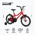 Detský bicykel ATTABO KNACK 16" red 2