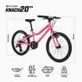 Detský bicykel ATTABO KNACK 20" pink 2