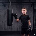 Detská boxerská sada HOOK FIGHTING Prvý tréning black 3