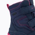 Detské snehule KADVA Snowey Mid WaterProof modrá/fuksiová 9