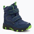 Detské snehule KADVA Snowey Mid WaterProof modro/zelené