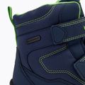 Detské snehule KADVA Snowey Mid WaterProof modro/zelené 9