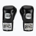 Boxerské rukavice Cleto Reyes Thumb in Cow Leather black/silver 2