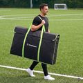 Taška na prenášanie bránky OneTeam Swiftgoal 150 x 90 cm čierna/zelená 4