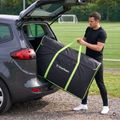 Taška na prenášanie bránky OneTeam Swiftgoal 150 x 90 cm čierna/zelená 5