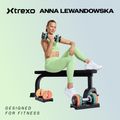 XTREXO ADS15 nastaviteľná činka / činka čierna 2