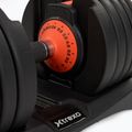 Nastaviteľná činka XTREXO 24kg EVO black 5