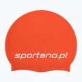 Plavecká čiapka SPORTANO silicone orange 2