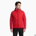 Pánska trekkingová bunda KADVA Arix WP 5K/3K softshell hybrid červená