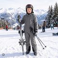 Detské lyžiarske nohavice KADVA Moky JR WP 8K/5K strieborné 5