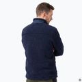 Pánska fleece mikina KADVA Rodvik tmavomodrá 2