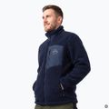 Pánska fleece mikina KADVA Rodvik tmavomodrá 5