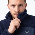 Pánska fleece mikina KADVA Rodvik tmavomodrá 6