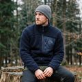 Pánska fleece mikina KADVA Rodvik tmavomodrá 10