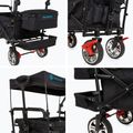 AQUASTIC Luxor black transport trolley 5