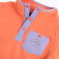 Detská fleece mikina KADVA RODIA KDG oranžová 13