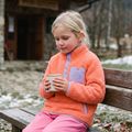 Detská fleece mikina KADVA RODIA KDG oranžová 10