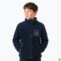 Detská fleece mikina KADVA Rodvik JR tmavomodrá