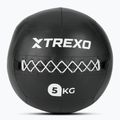 Medicimbalová lopta XTREXO Wall Ball 5 kg black