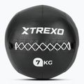 Medicimbalová lopta TREXO Wall Ball 7 kg black