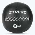 Medicimbalová lopta XTREXO Wall Ball 12 kg black