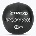 Medicimbalová lopta XTREXO Wall Ball 15 kg black