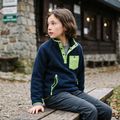 Detská fleece mikina KADVA RODIA JR modrá 10