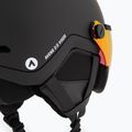 Detská lyžiarska prilba ATTABO Avens 2.0 Jr Visor čierna 7