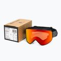 Goggles na lyžovanie ATTABO lyžiarske Kinik čierne 8