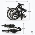 Skladací mestský bicykel ATTABO Breve 2.0 black 2