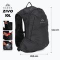 Turistický batoh KADVA Zivo 10 l čierny 2
