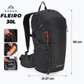 Turistický batoh KADVA Fleiro 30 l čierny 2