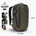 Turistický batoh KADVA Glejt 30 l zelený 2