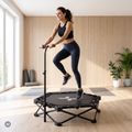 Trampolína XTREXO Hop&Side skladacia čierna 3