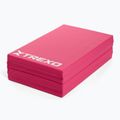 Skladací gymnastický matrac TREXO 195 x 80 x 5 cm pink 4