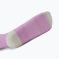 Dámske lyžiarske ponožky Woolcano SCK1096 Szary/Różowy 4