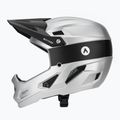 Cyklistická prilba ATTABO State 1.0 full face silver 3