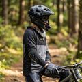 Detská cyklistická prilba ATTABO Predator full face gray 10