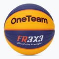 Basketbalová lopta  OneTeam Rim Rush Fiba 3x3 blue