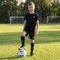 Detská futbalová súprava OneTeam Precision Set tričko a šortky čierna 13